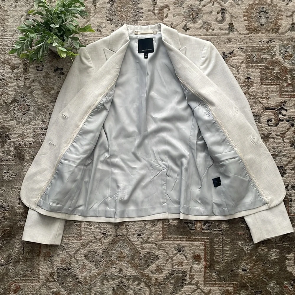 The Limited Light Grey Blazer - Picture 3 of 6